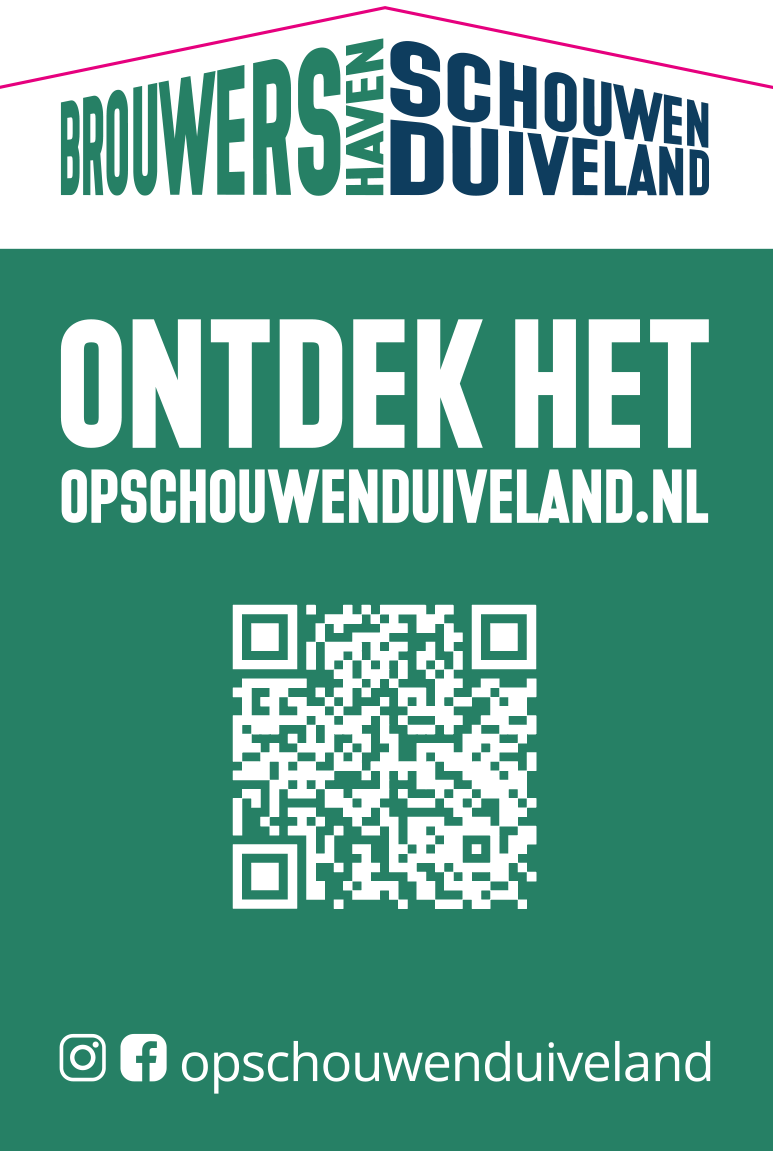 QR code sticker BROUWERSHAVEN