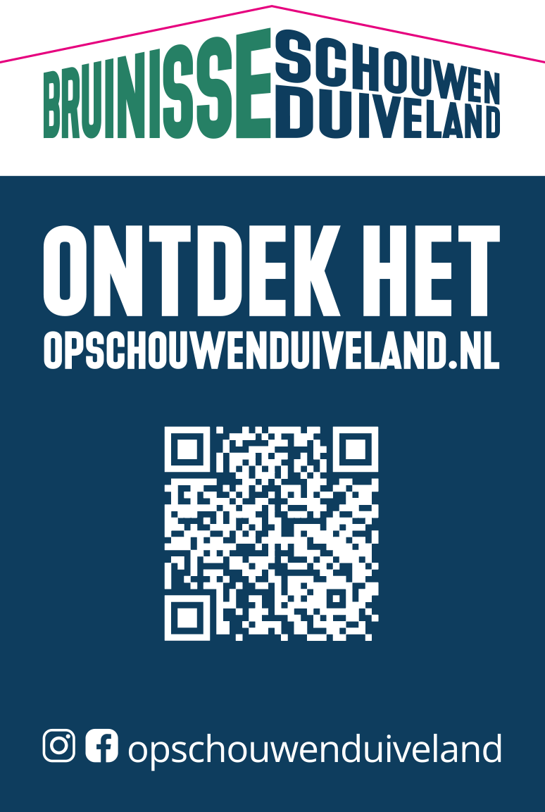 QR code sticker BRUINISSE