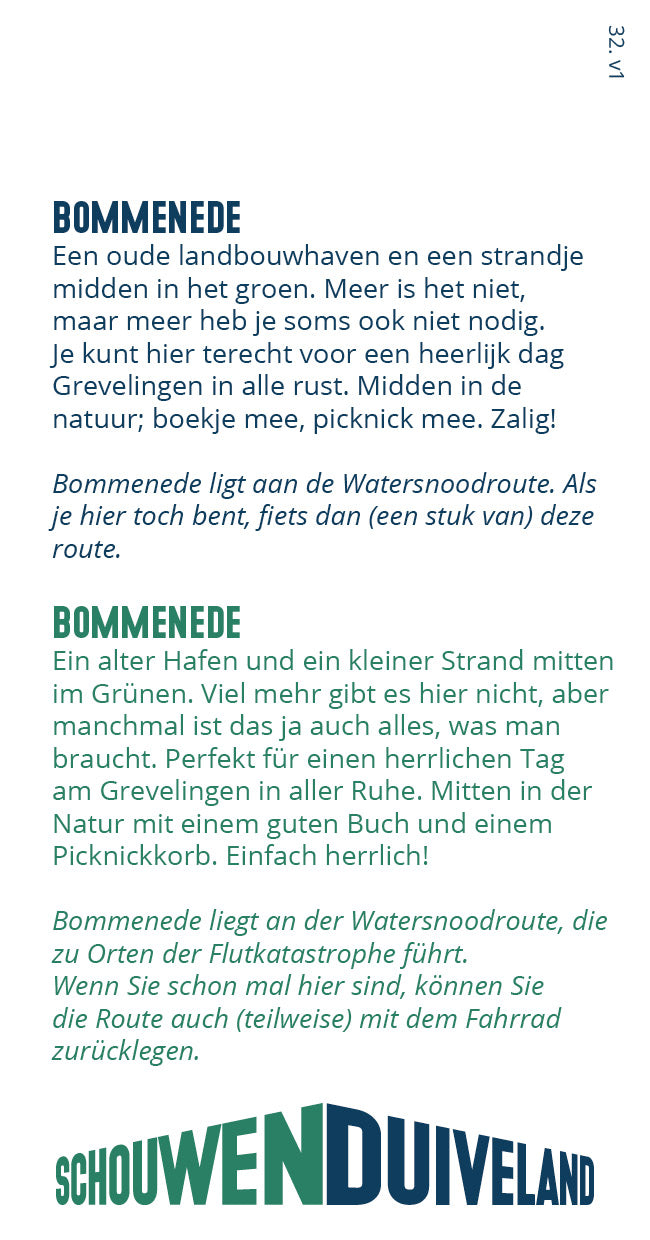 Tipkaart - Bommenede