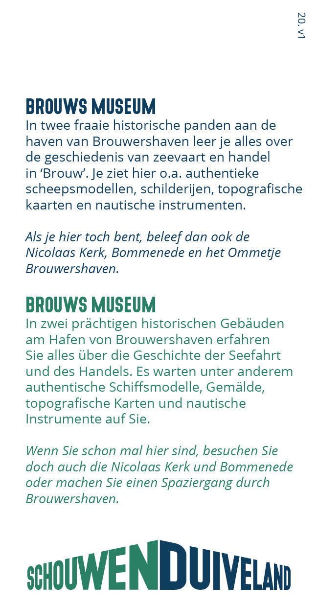 Tipkaart - Brouws Museum