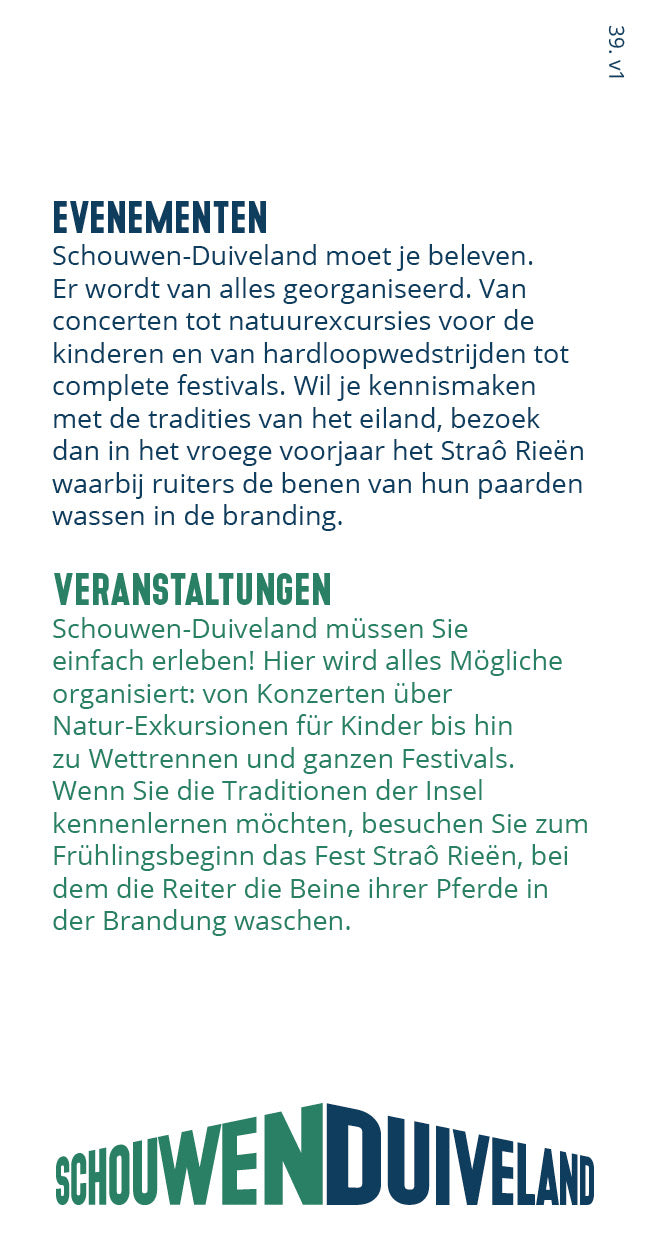 Tipkaart - Evenementen
