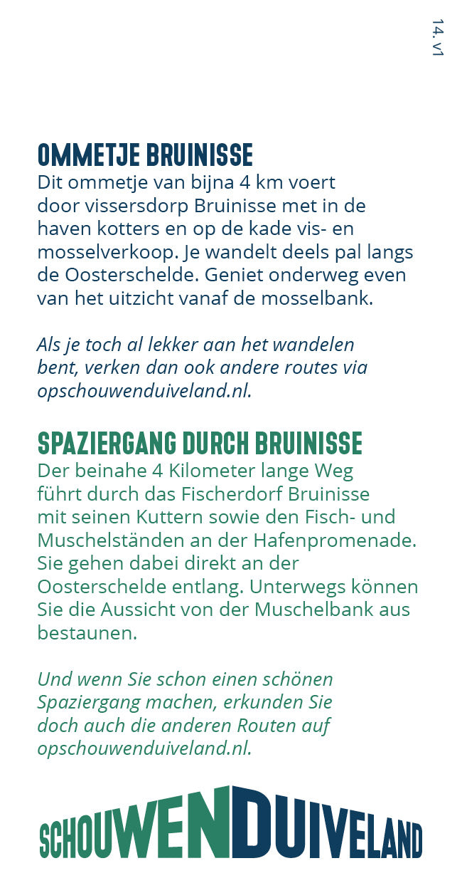 Tipkaart - Ommetje Bruinisee