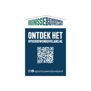 QR code sticker BRUINISSE