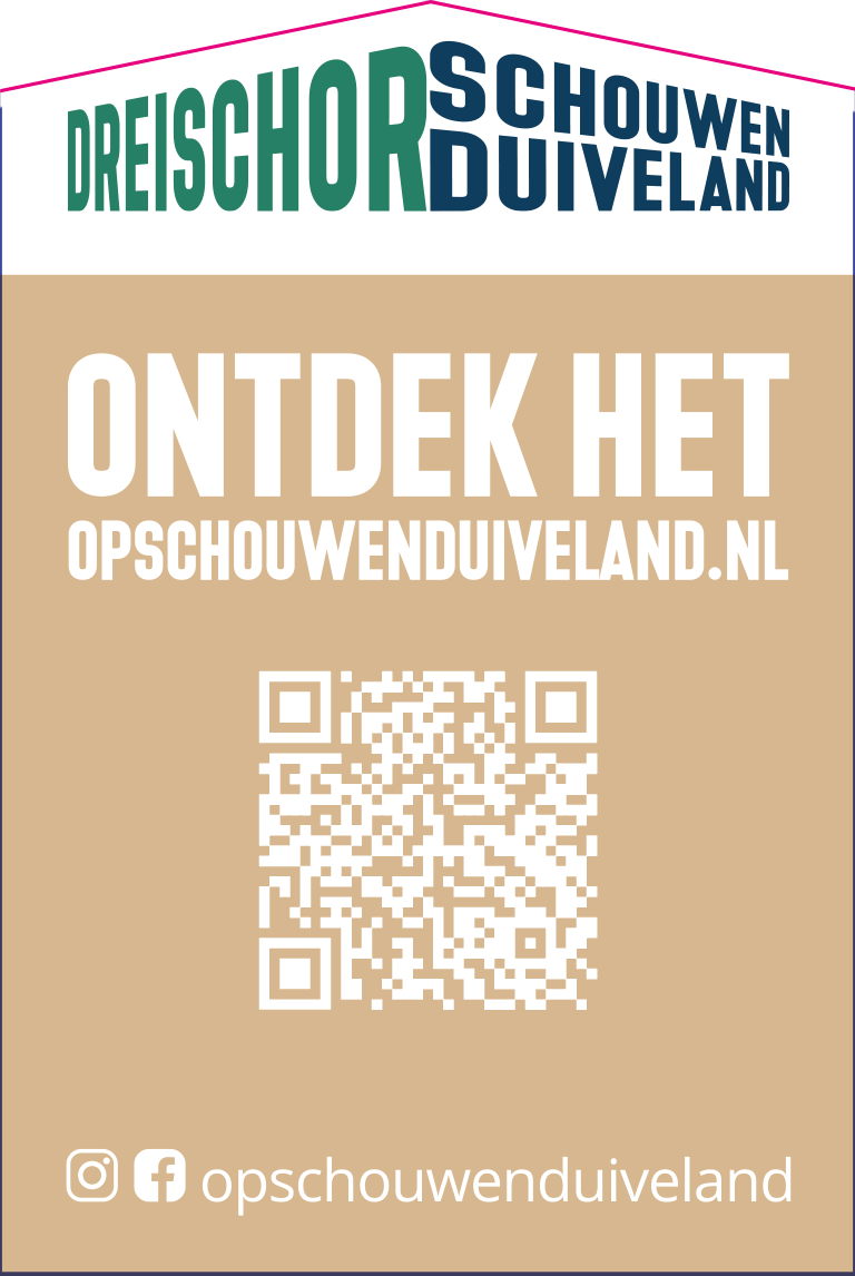 QR code sticker DREISCHOR